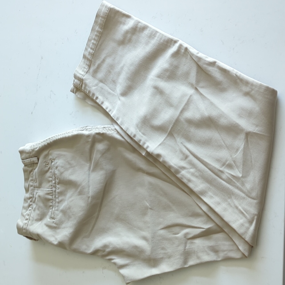 Haggar life slim fit medium tan khaki chino pant 34x34